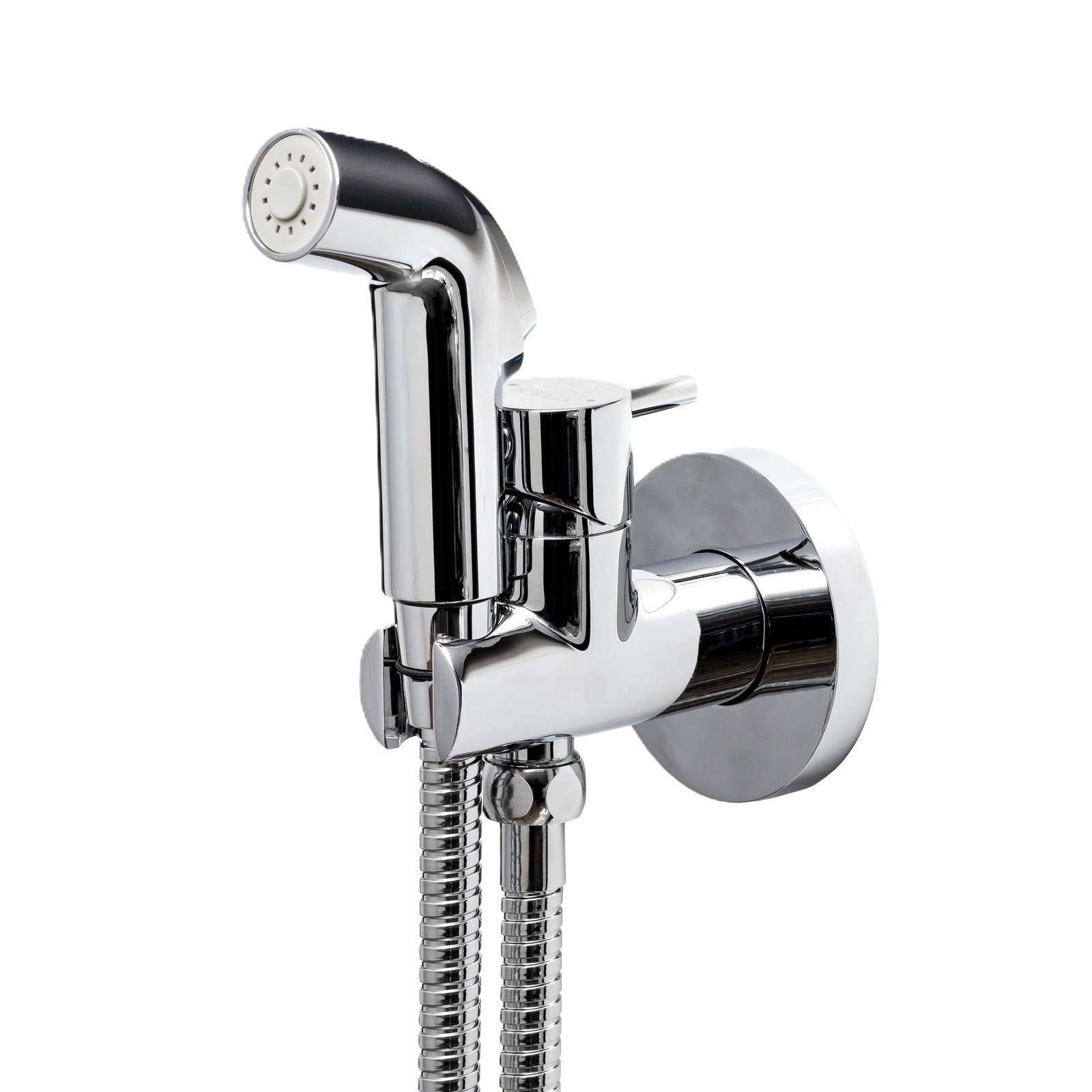Monomando higi�nico empotrado Shataff mezclador mango ABS cromado M2323C Griferias Borras