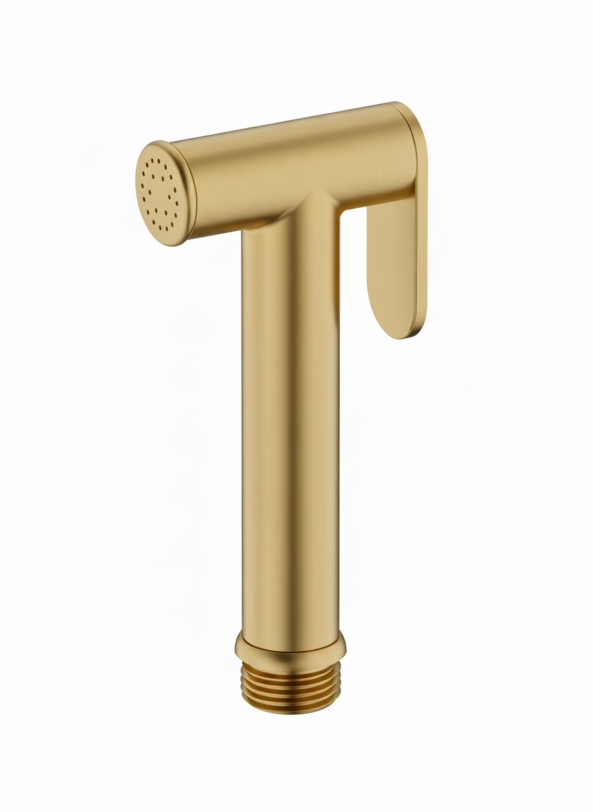 Mango  Shataff Ducha lat�n Dorado cepillado MM8303TG Griferias Borras
