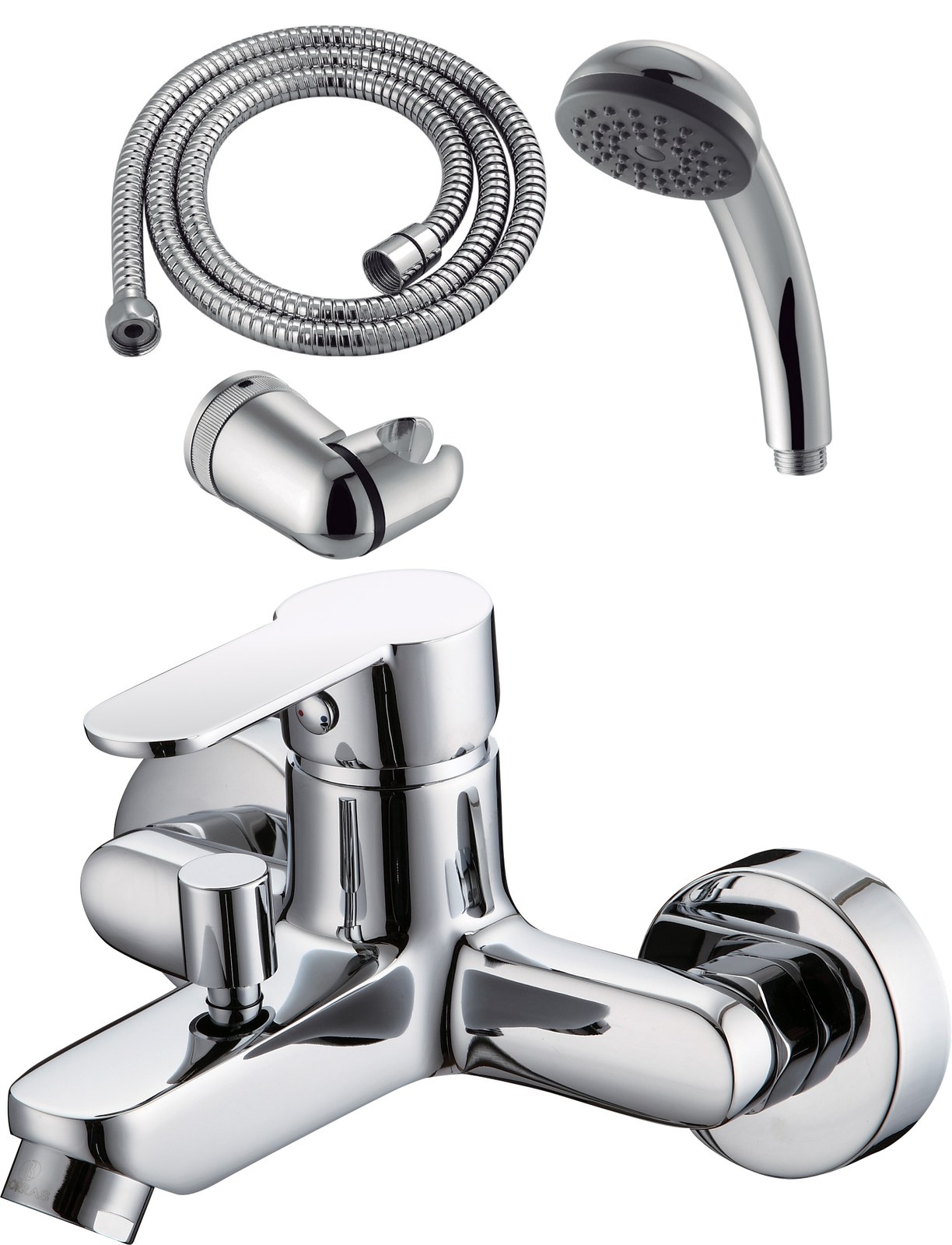 Monomando ba�o-ducha Ordesa  cromado ORD0233C Griferias Borras