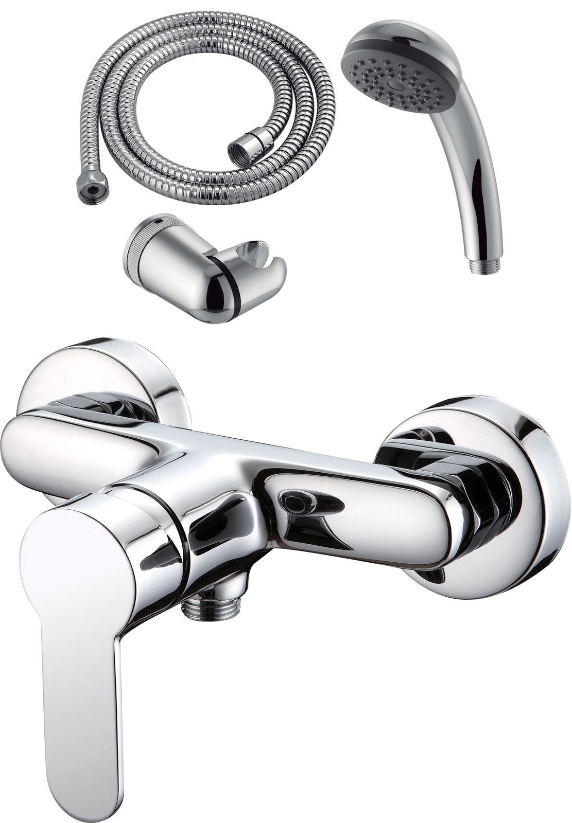 Monomando ducha Ordesa  cromado ORD0234C Griferias Borras