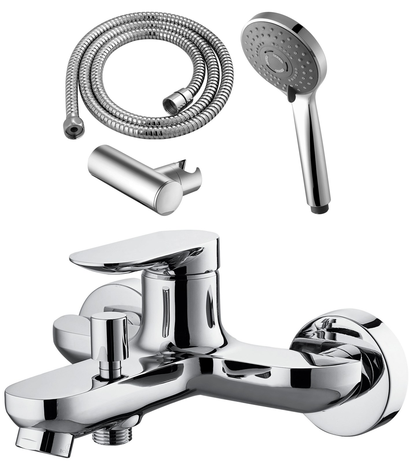 Monomando ba�o-ducha Rio  cromado RIO2323C Griferias Borras