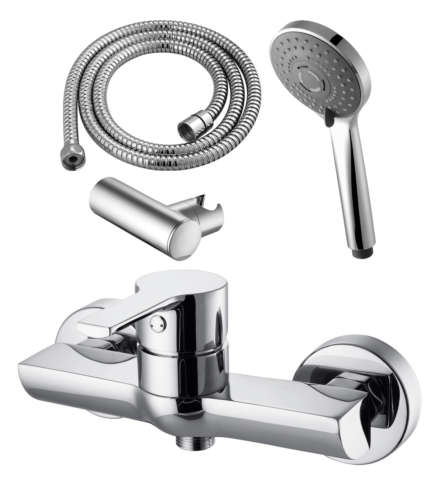 Monomando ducha Roma  cromado ROM0564C Griferias Borras
