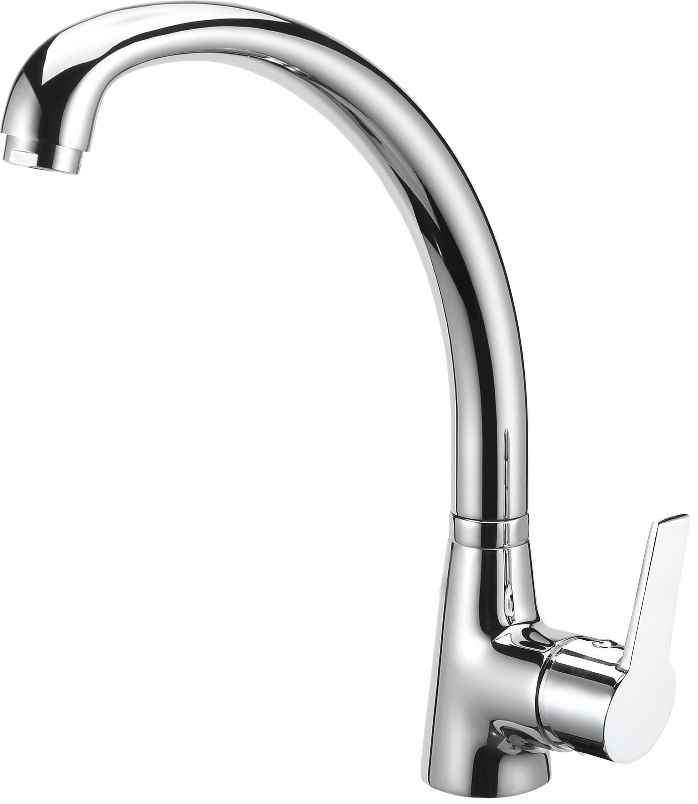 Monomando  Fregadero Cocina ca�o alto giratorio  cromado TOK2555C Griferias Borras