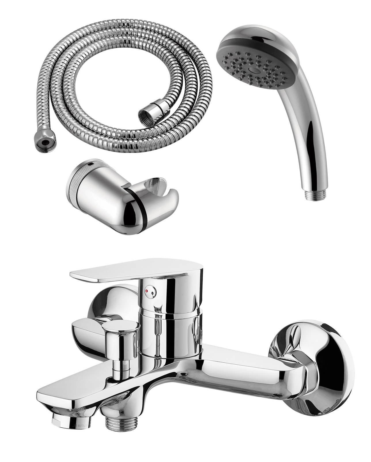 Monomando ba�o-ducha Varsovia  cromado VAR2993C Griferias Borras