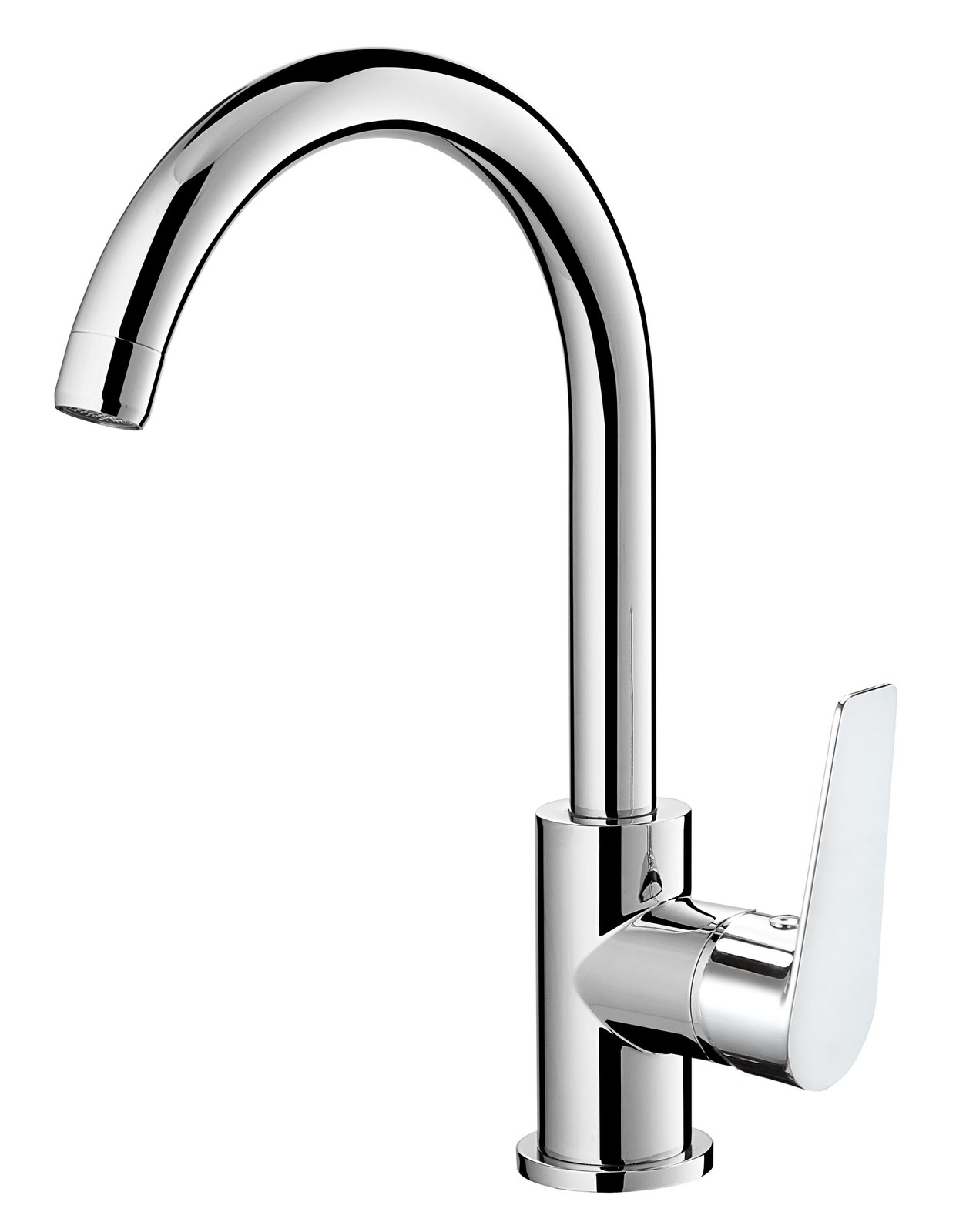 Monomando  Fregadero Cocina ca�o alto giratorio  cromado VAR2995-1C Griferias Borras